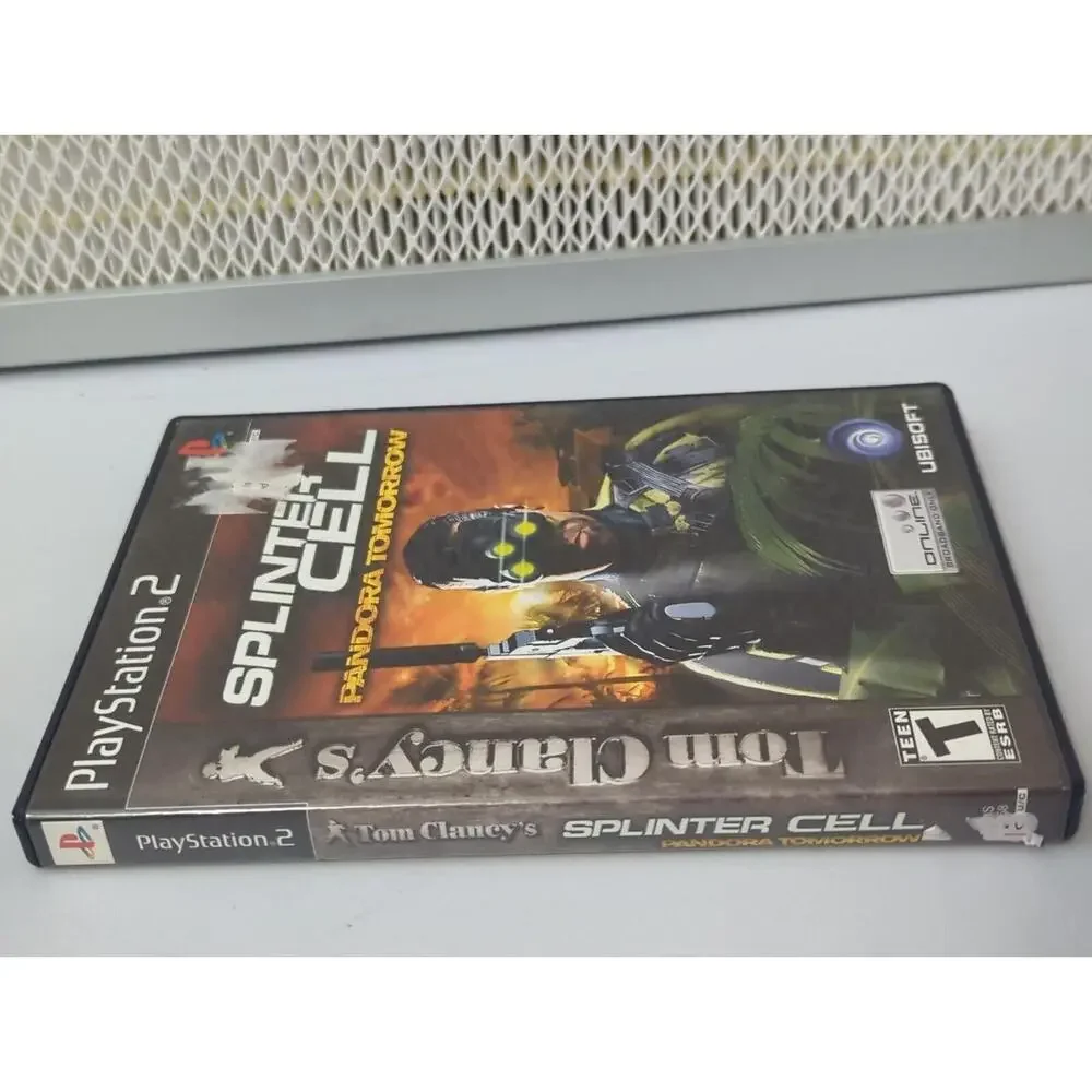 Tom Clancy's Splinter Cell: Pandora Tomorrow (Sony PlayStation 2, 2004) Complete